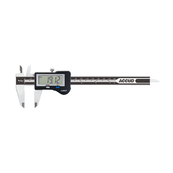 Thước Kẹp Điện Tử 0-150Mm/6" ±0.02Mm Accud 112-006-11H DIGITAL CALIPER COOLANT PROOF IP67 WITH ABS Chính Hãng Thước Kẹp Điện Tử 0-150Mm/6" ±0.02Mm Accud 112-006-11H DIGITAL CALIPER COOLANT PROOF IP67 WITH ABS Chính Hãng